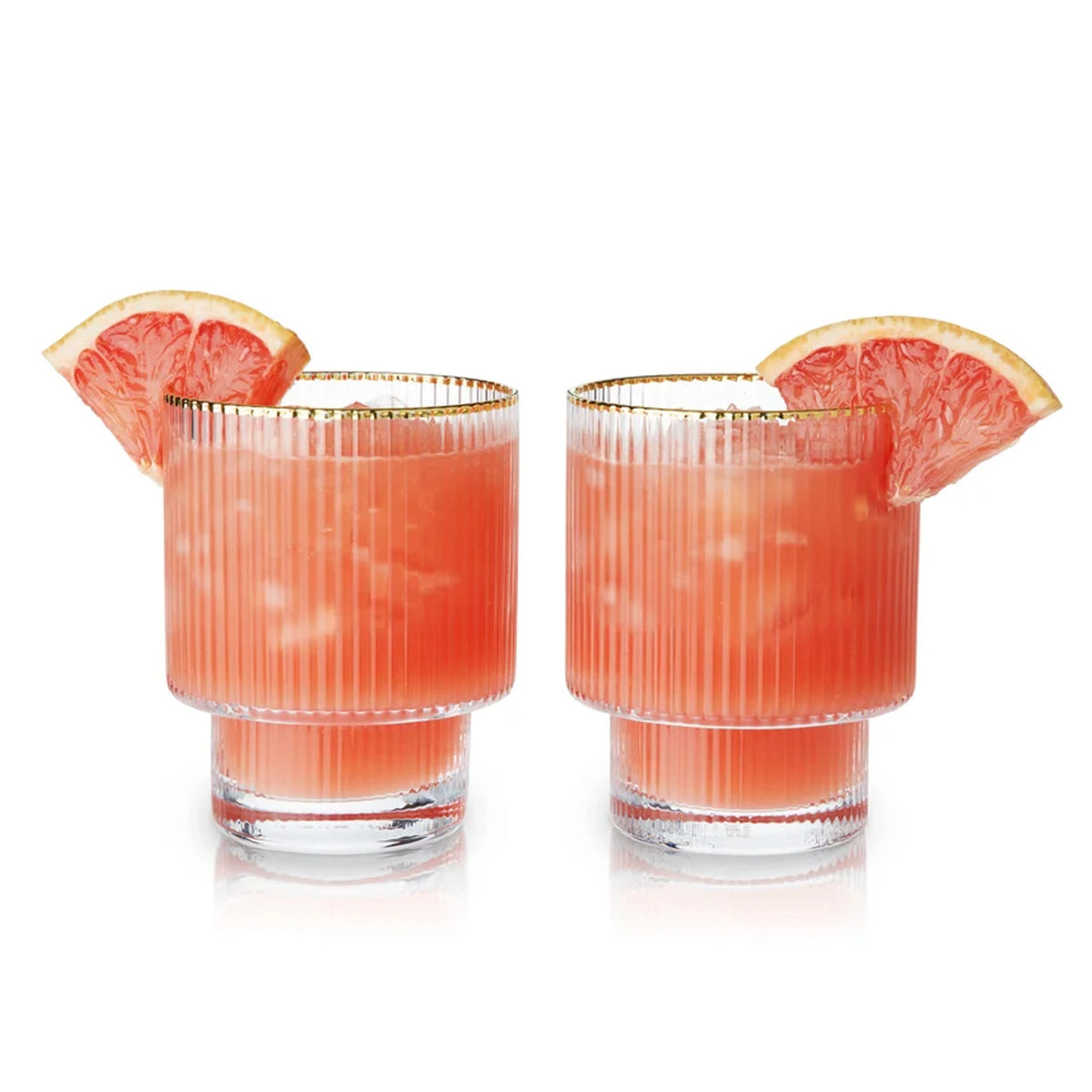 Vasos Old Fashioned Decó