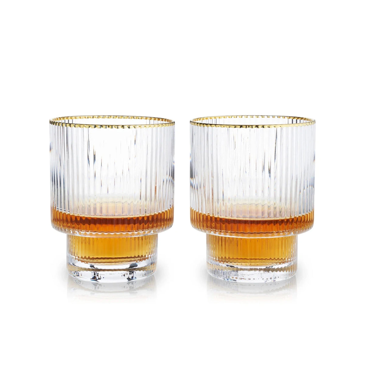 Vasos Old Fashioned Decó
