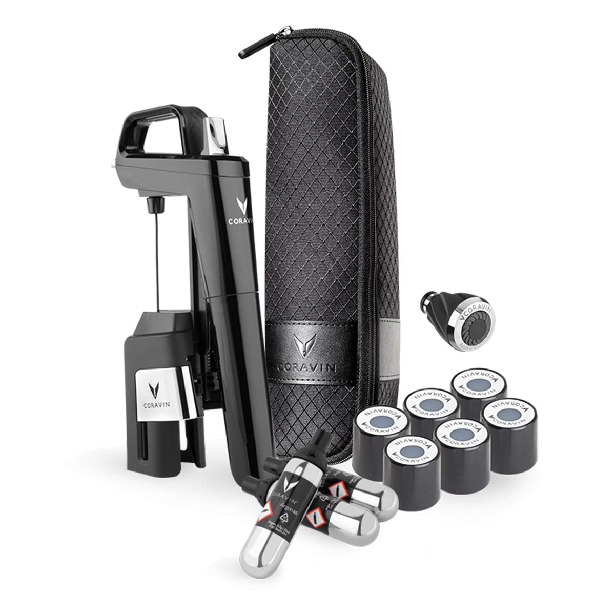 Coravin Timeless Seis Plus, Negro Piano Cantina Tuls