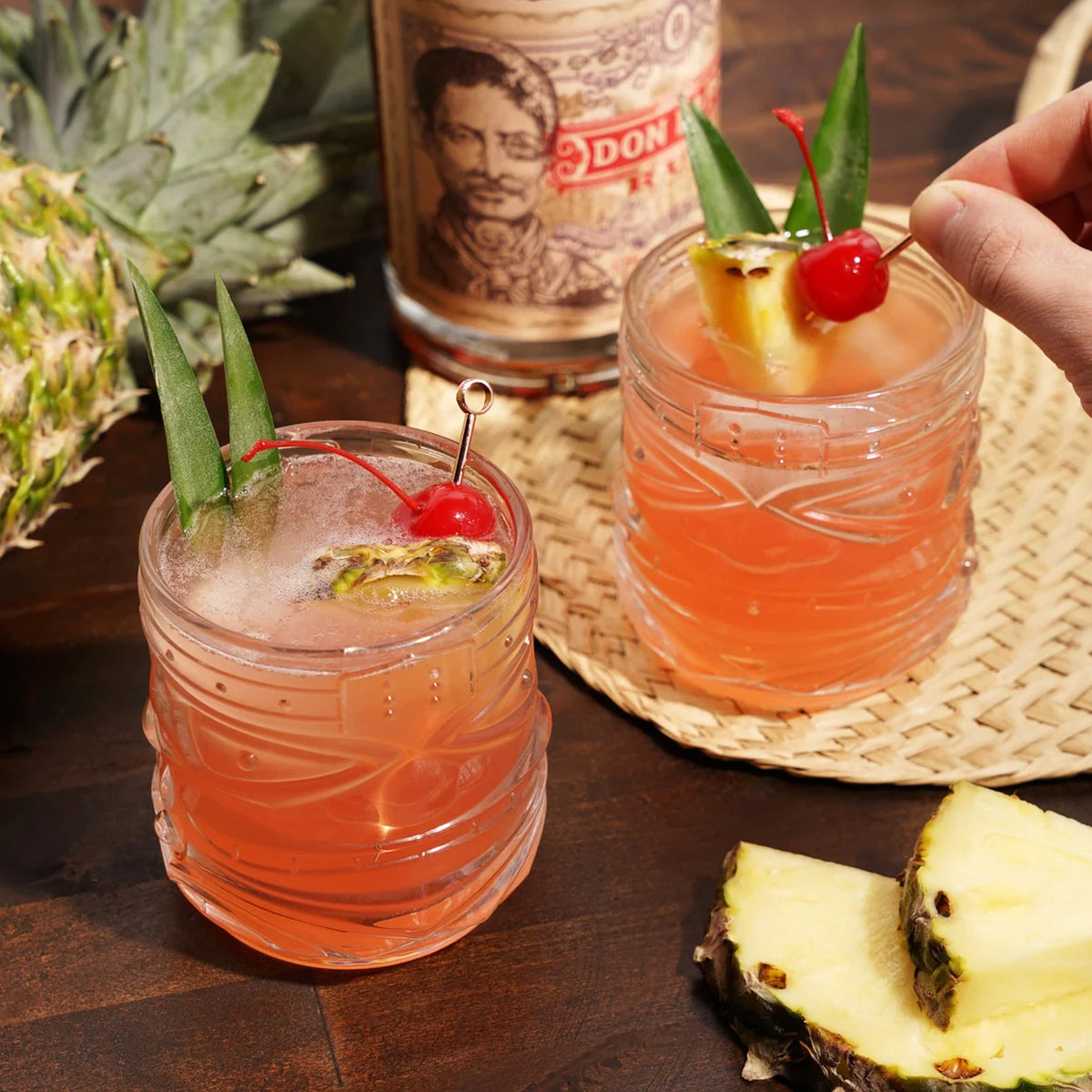 Vasos Trago Corto Tiki
