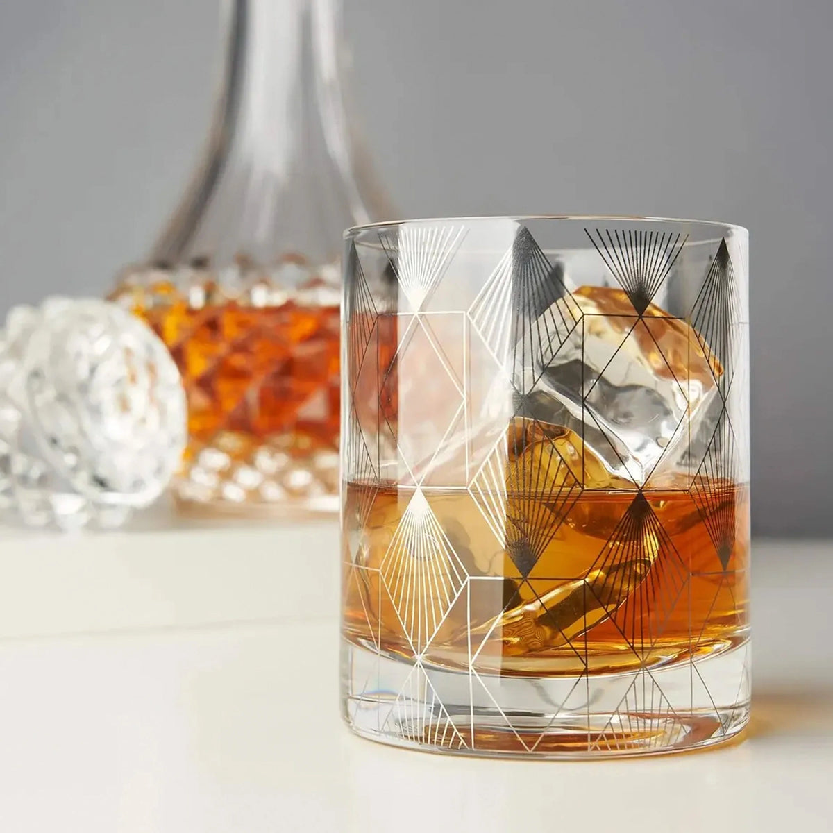 Vasos Old Fashioned Decó Metropolis