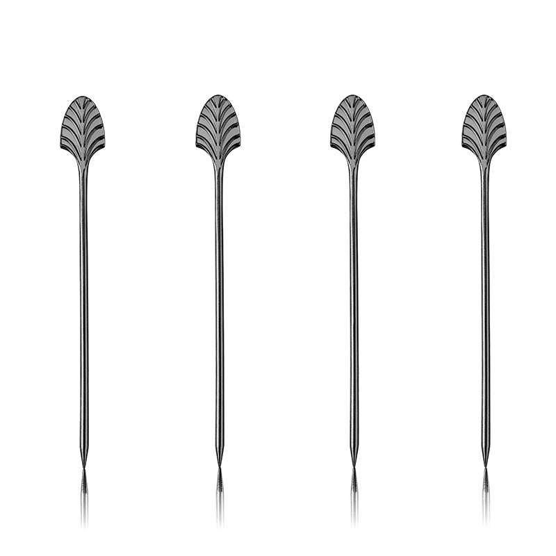 Cocktail Picks, Gatsby Gunmetal Cantina Tuls