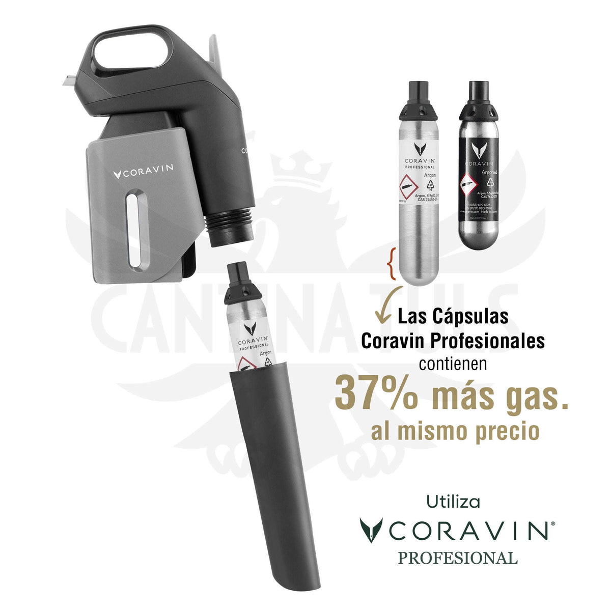 Coravin Pivot Profesional Cantina Tuls