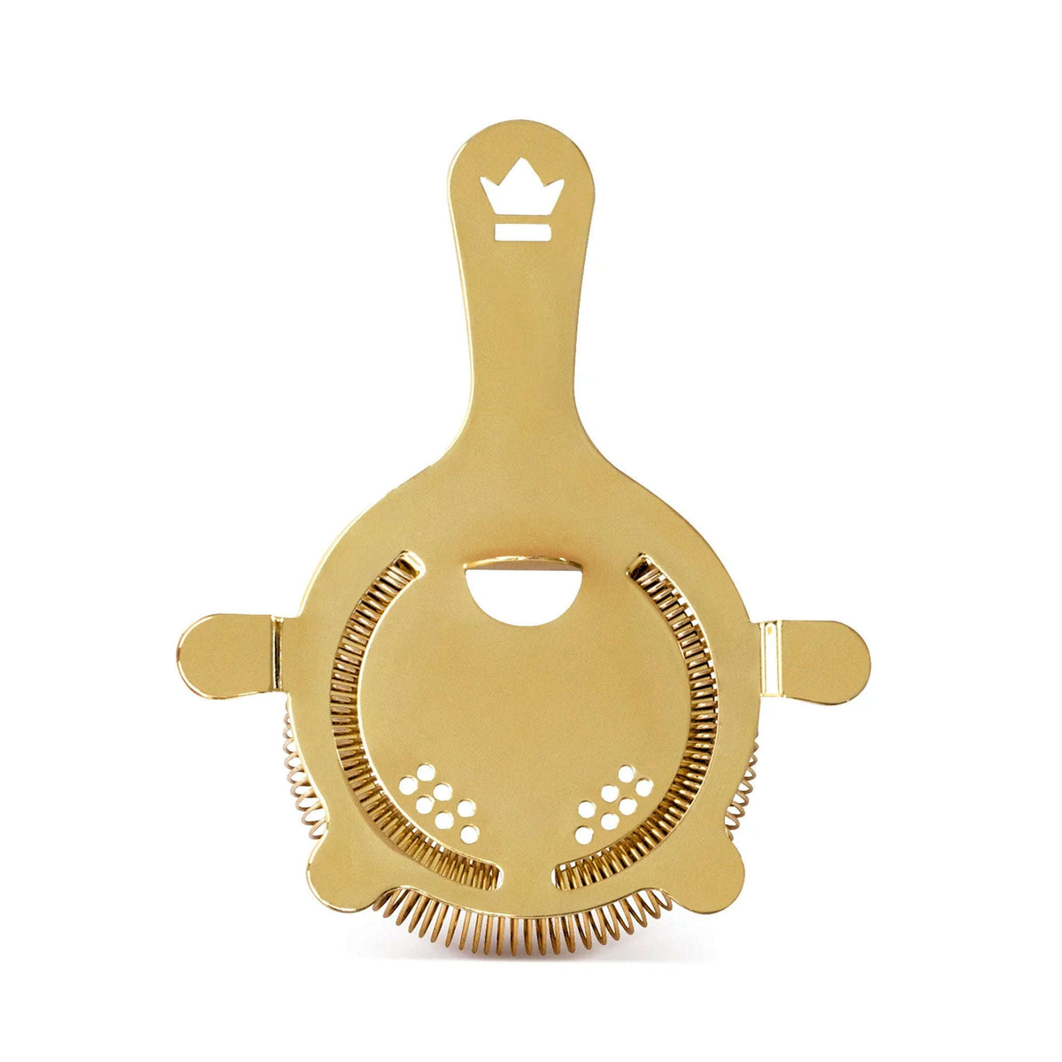Koriko Colador de Oruga 4-Dientes, Oro Cantina Tuls