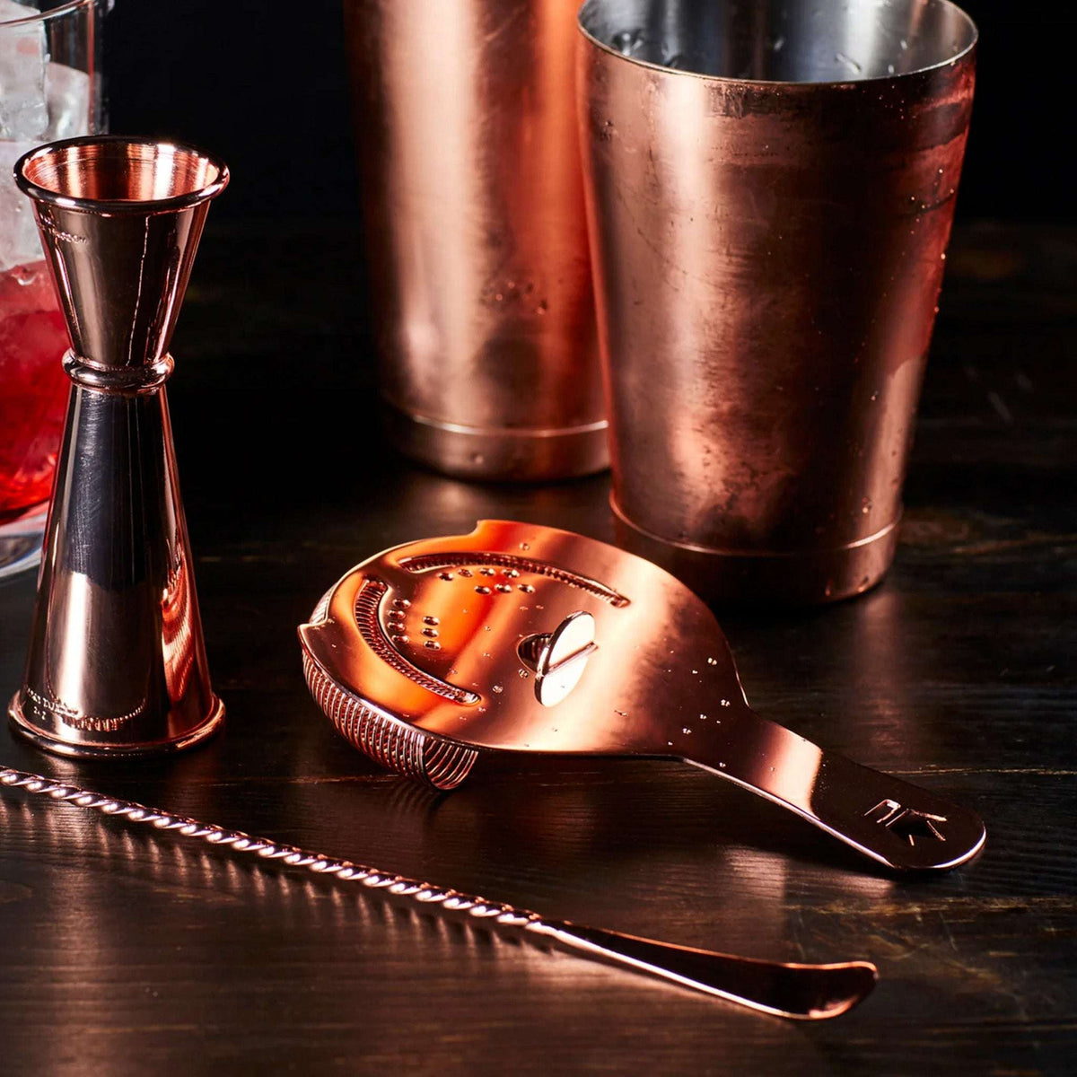 Koriko Colador de Oruga, Cobre Cantina Tuls