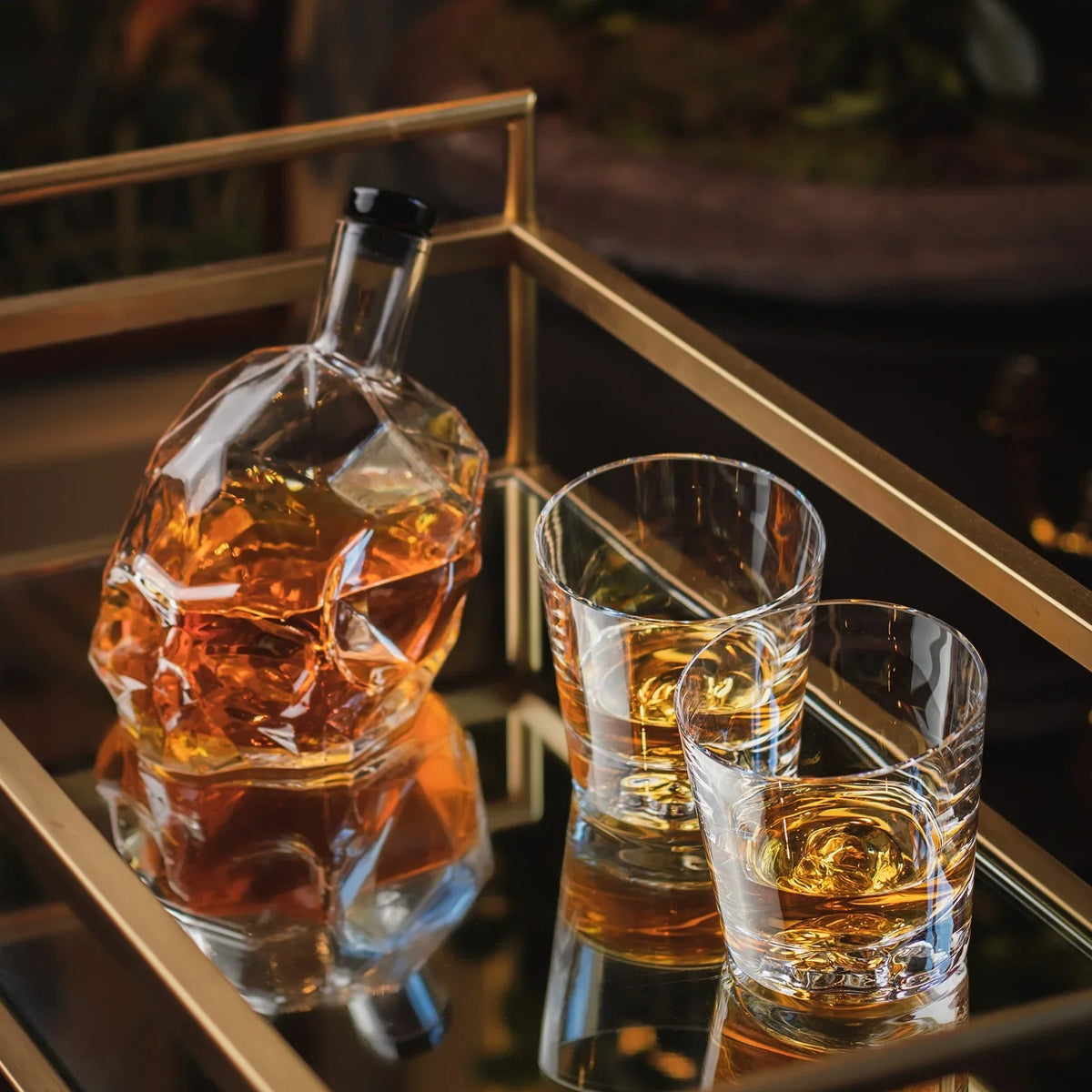 Licorera para Whisky Memento Mori