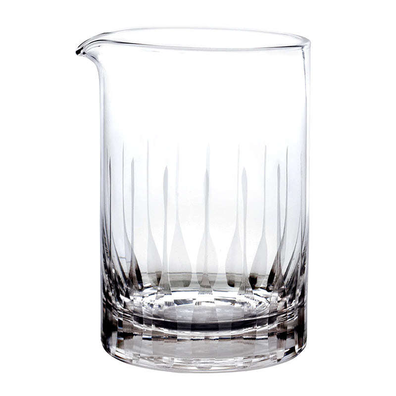 Mixing Glass Paddle Base Plana, 28 oz. Cantina Tuls