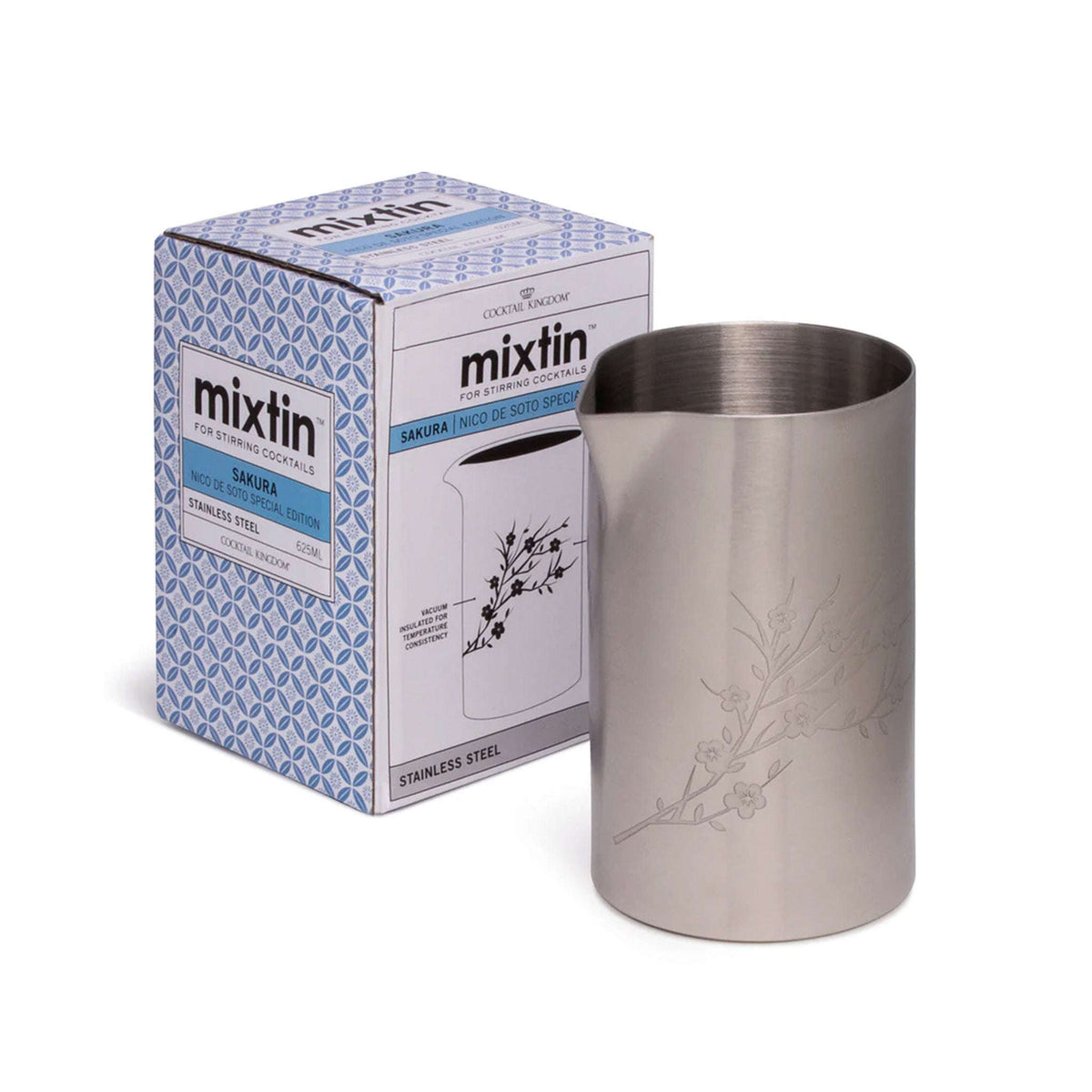 Mixtin Mixing Glass 21 oz. Sakura Cantina Tuls