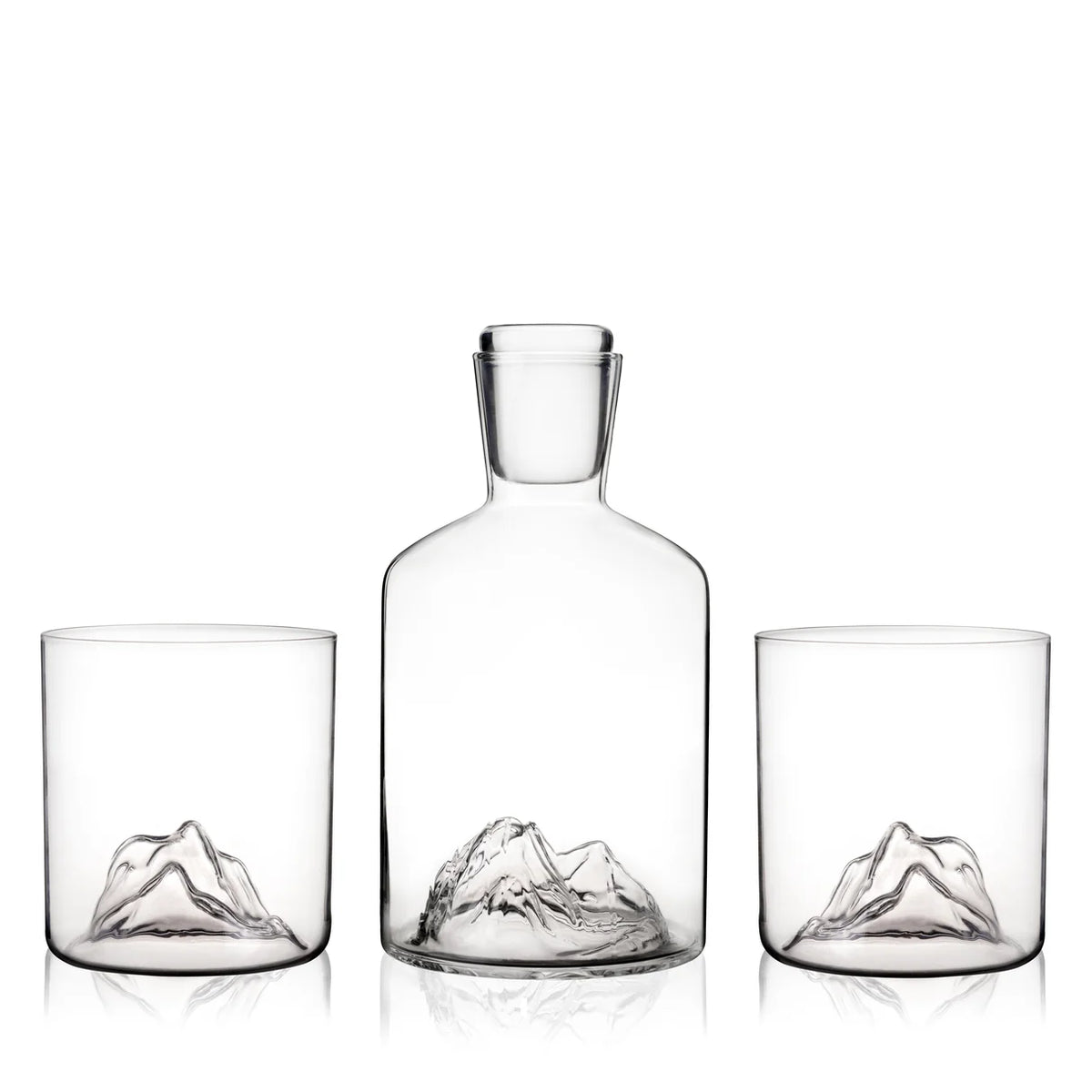 Licorera con Vasos Montaña