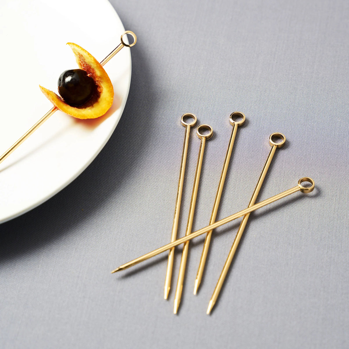 Cocktail Picks Oro