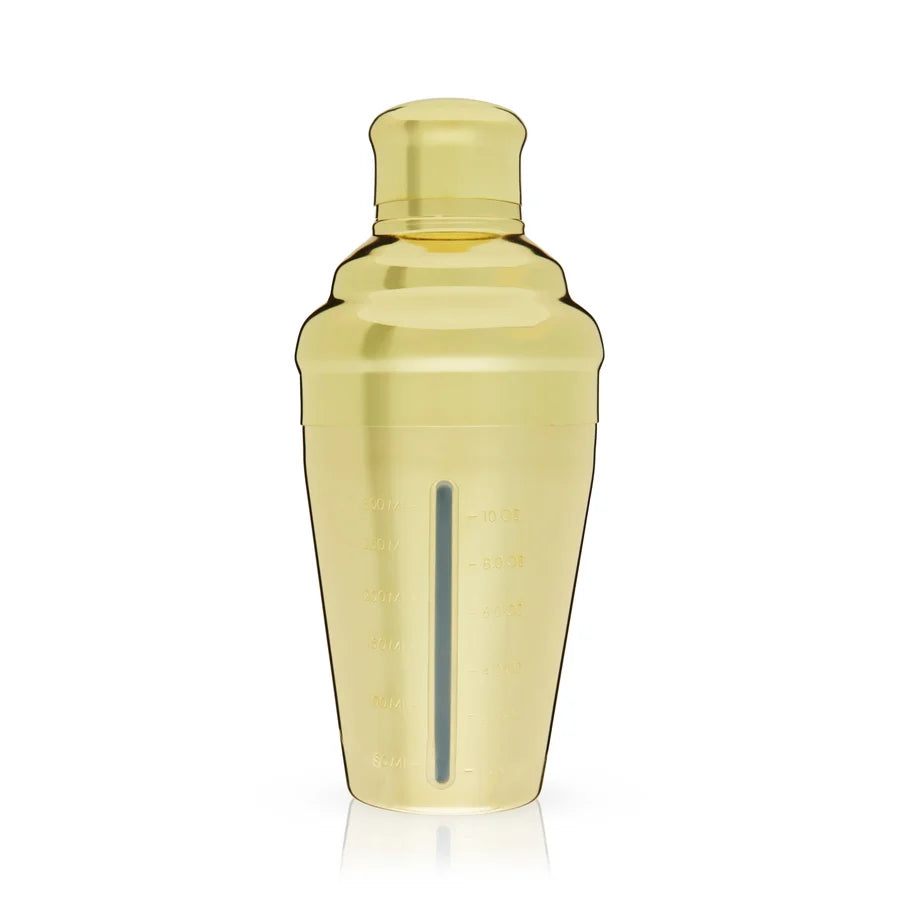 Shaker con Medidas Dorado