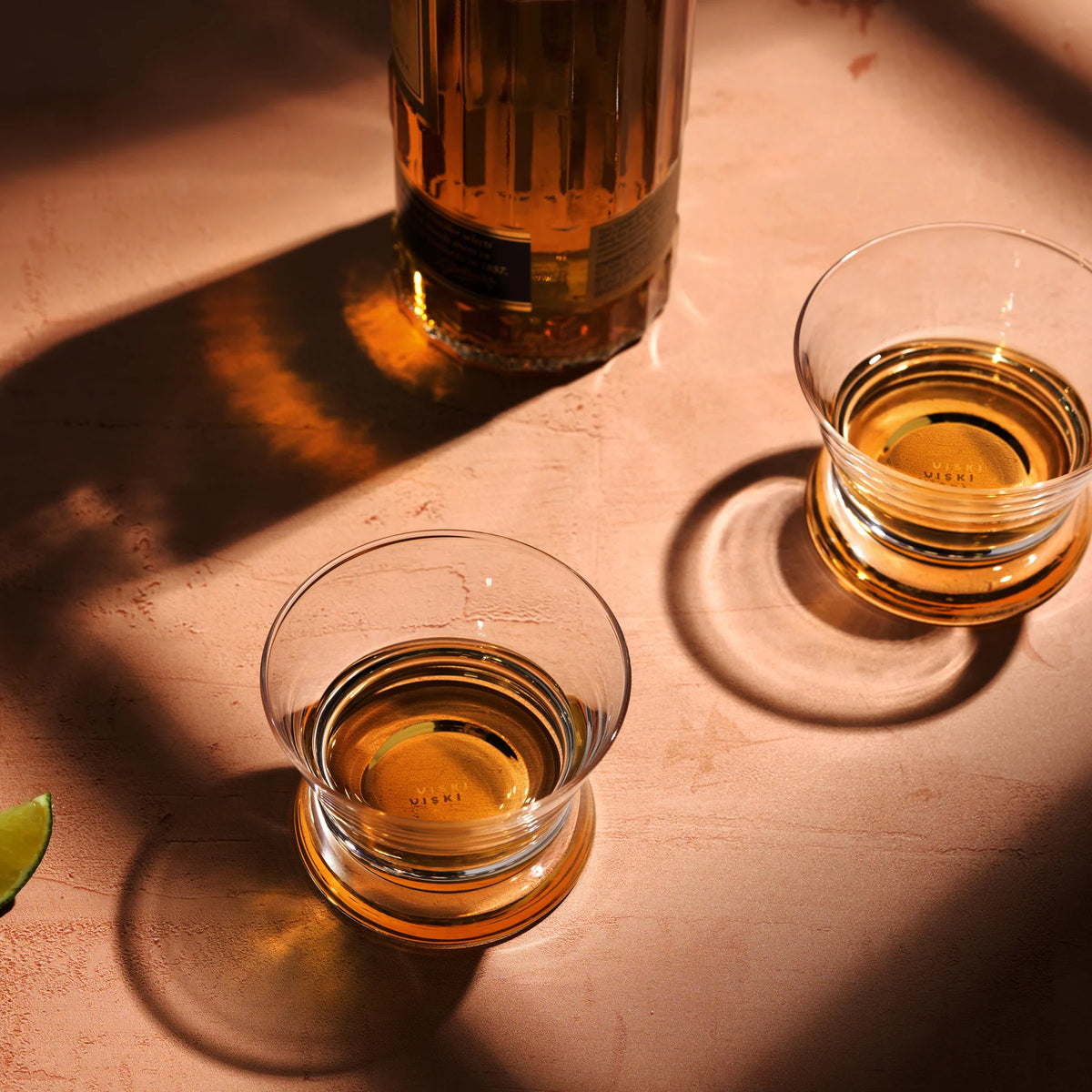 Vasos para Tequila con Base Ancha