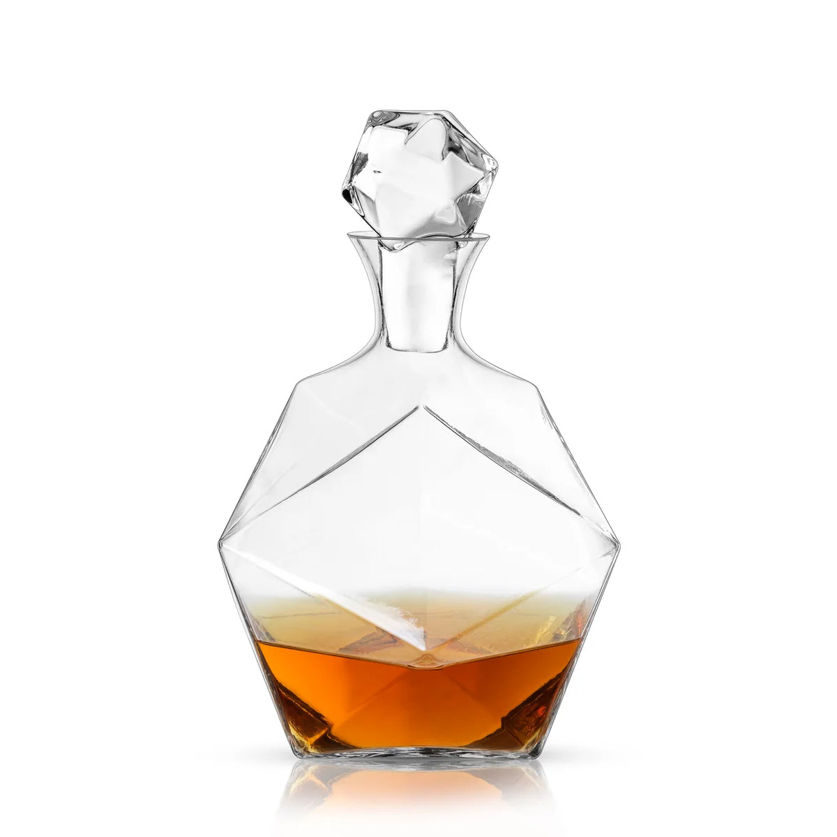 Licorera de Cristal Facetas