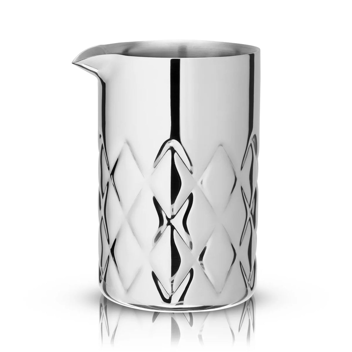 Mixing Glass Doble Pared Acero