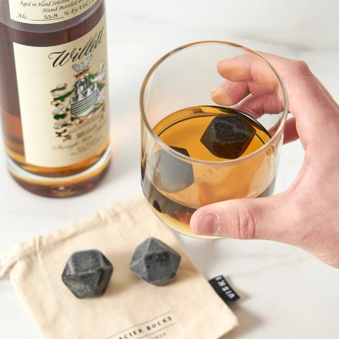 Piedras de Basalto para Whisky