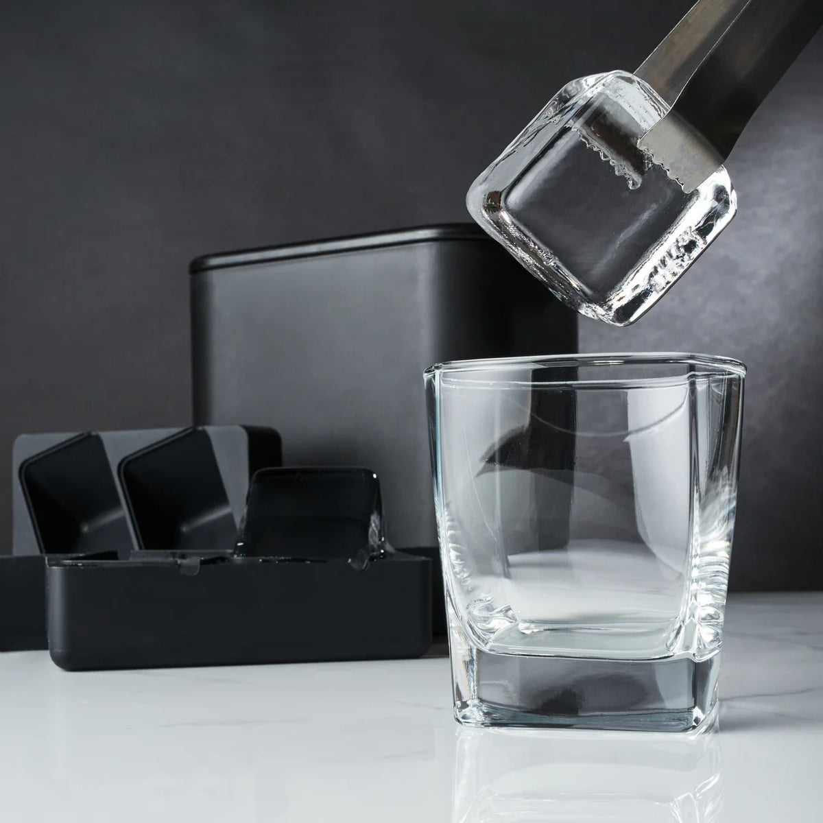 Molde para Cubos de Hielo Cristalinos