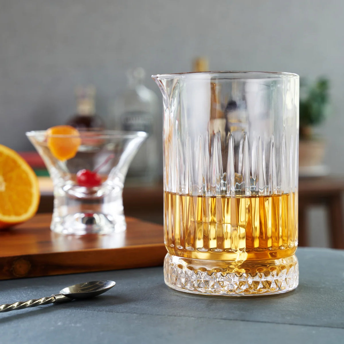 Mixing Glass Pedestal
