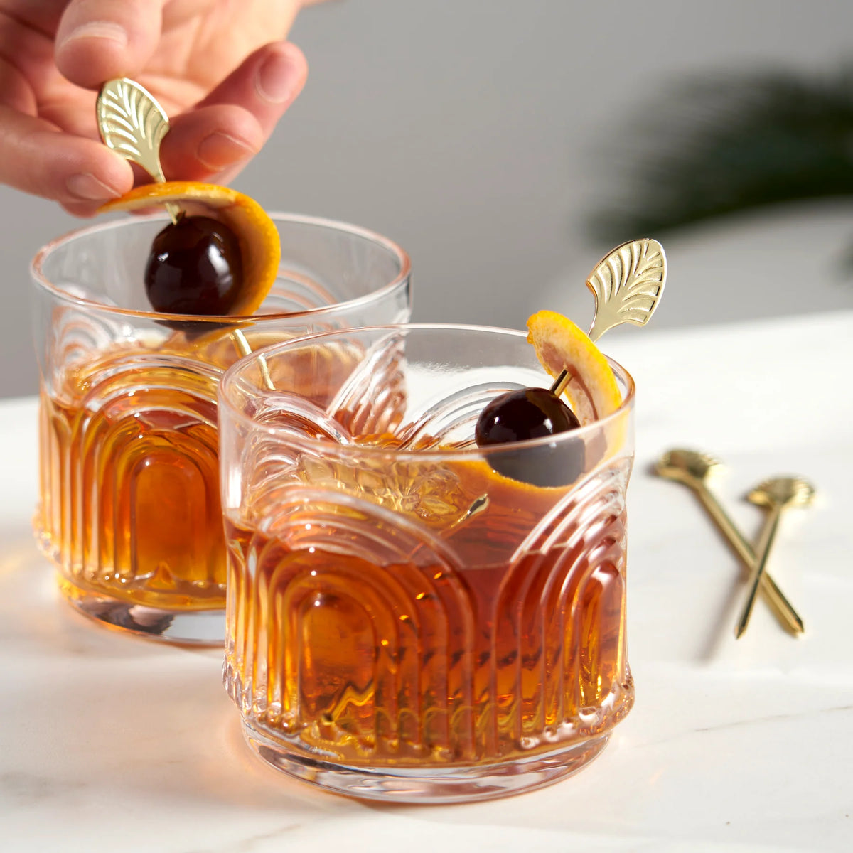 Cocktail Picks, Gatsby Dorados